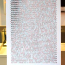 hoener_multicolor Pen plotted artwork inspired by Arthur Hoener's Duo