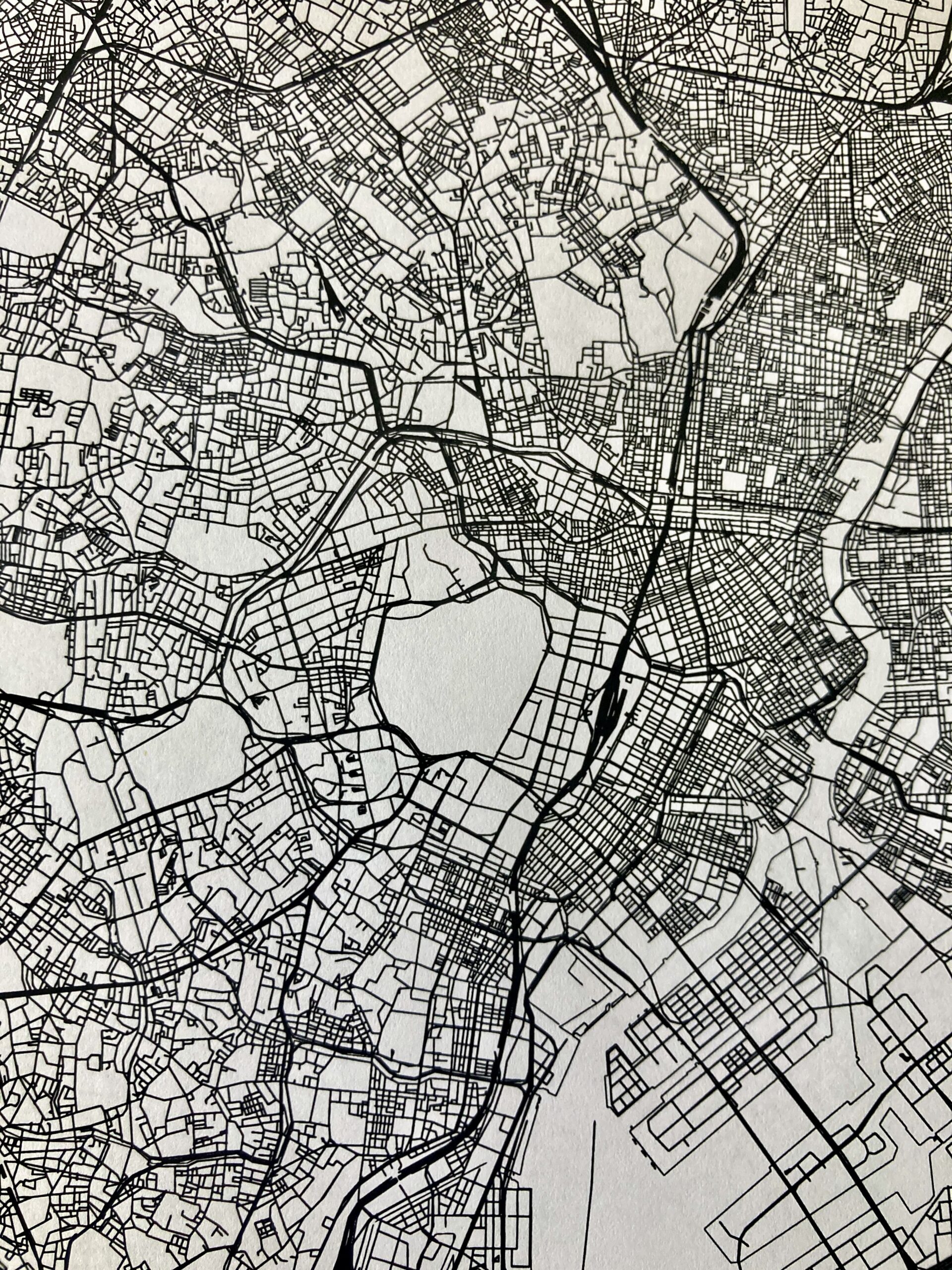 tokyo_close Close-up of Tokyo pen plotted streets.